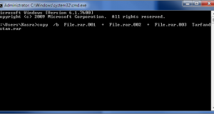 d8a7d8afd8bad8a7d985 d981d8a7db8cd984e2808cd987d8a7db8c d8aadaa9d987e2808cd8aadaa9d987 d8b4d8afd987 d8a8d987 d988d8b3db8cd984d987 db8c c 60a91be13931b 300x160 - ادغام فایل‌های تکه‌تکه شده به وسیله ی Command Prompt ویندوز